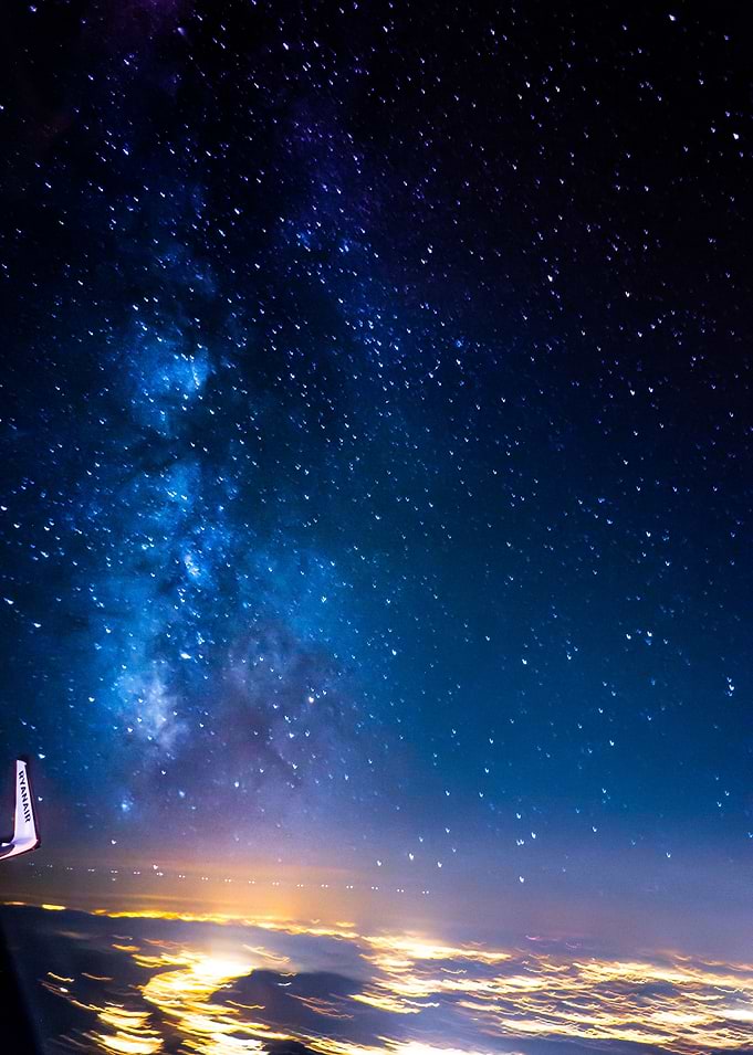 Milkyway from the sky