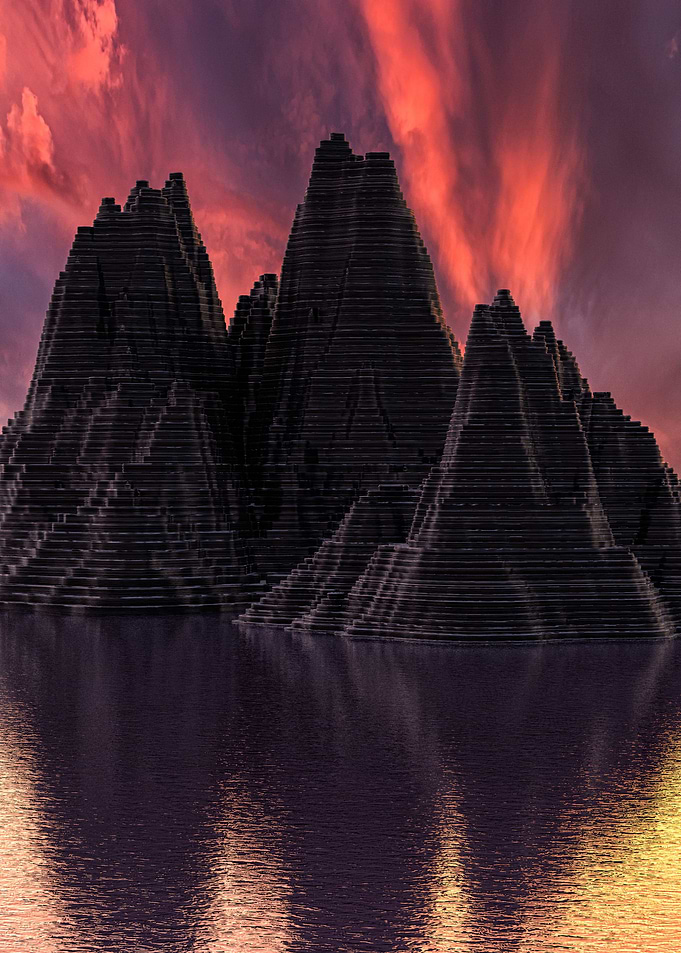 Sunset Mountains
