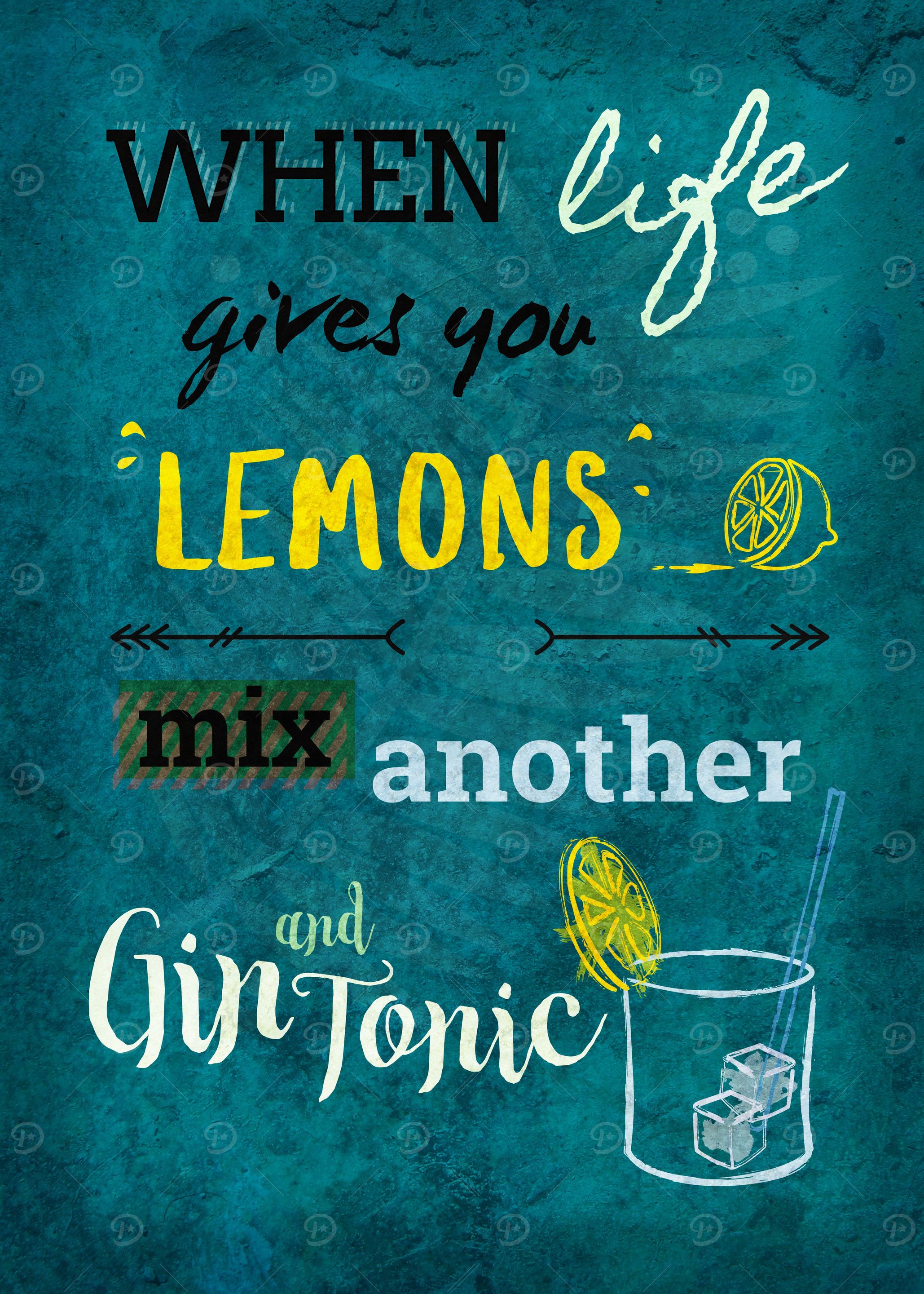 When Life Gives You Lemons ....