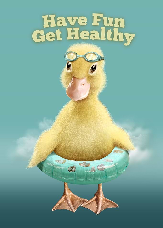 DUCK HAVING FUN