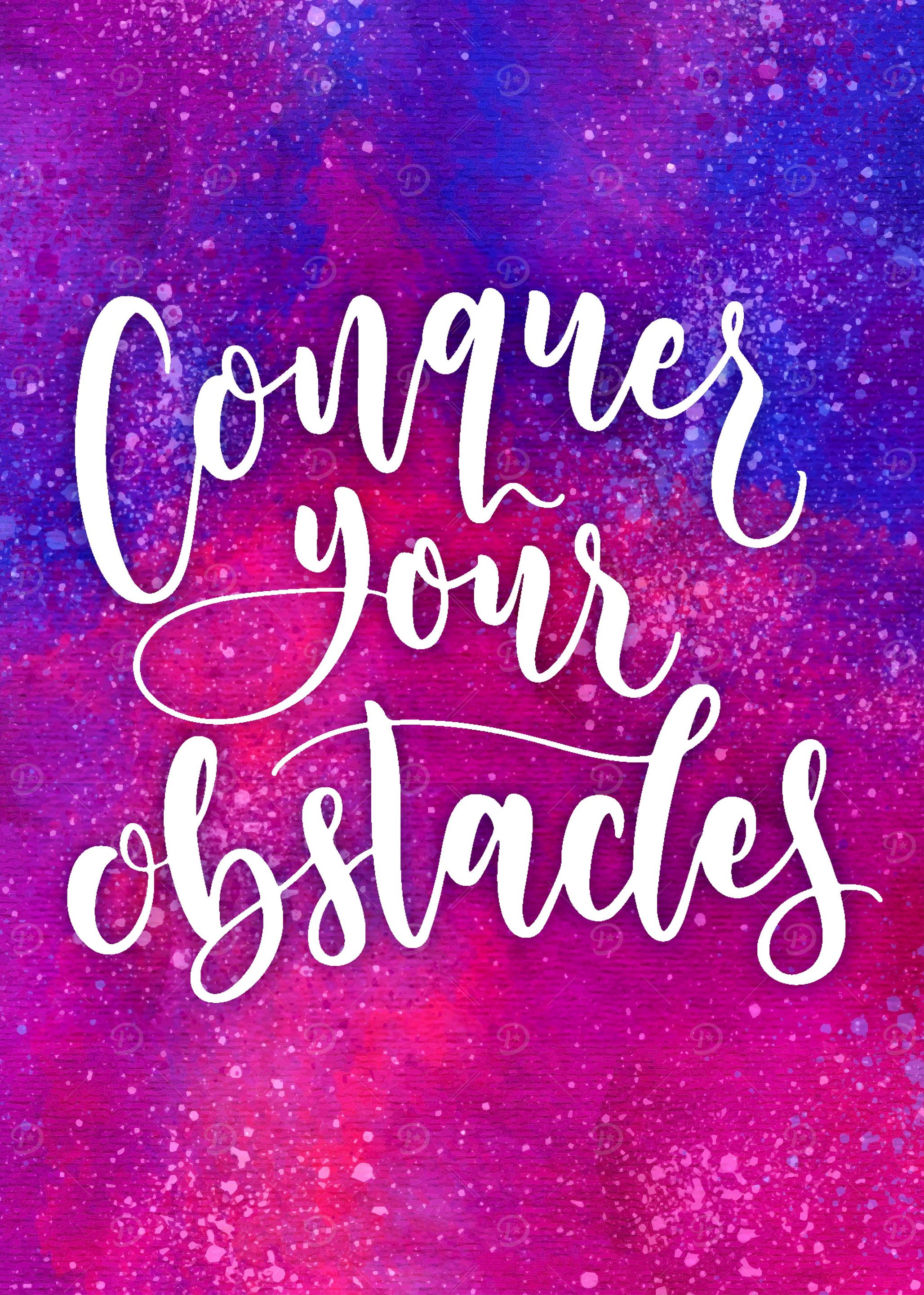 Conquer your obstacles