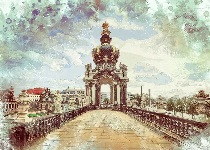 Kronentor Dresden