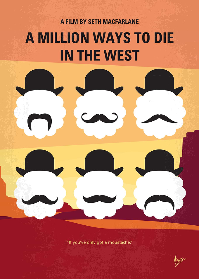 No890 My A Million Ways to Die in the West minimal