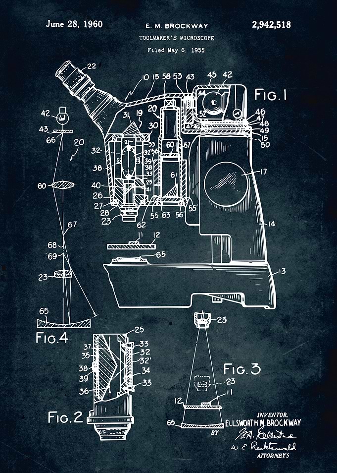 No364 - 1955 - Toolmaker's microscope