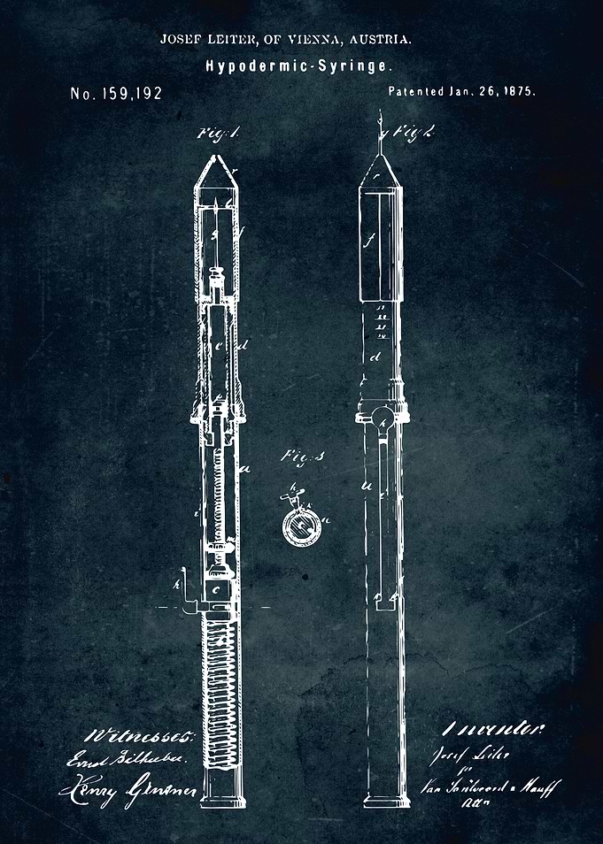 No369 - 1875 - Hypodermic Syringe