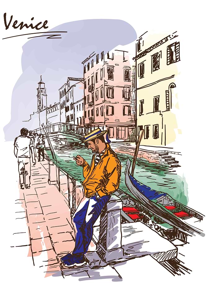 Sketches from Italy - Veni