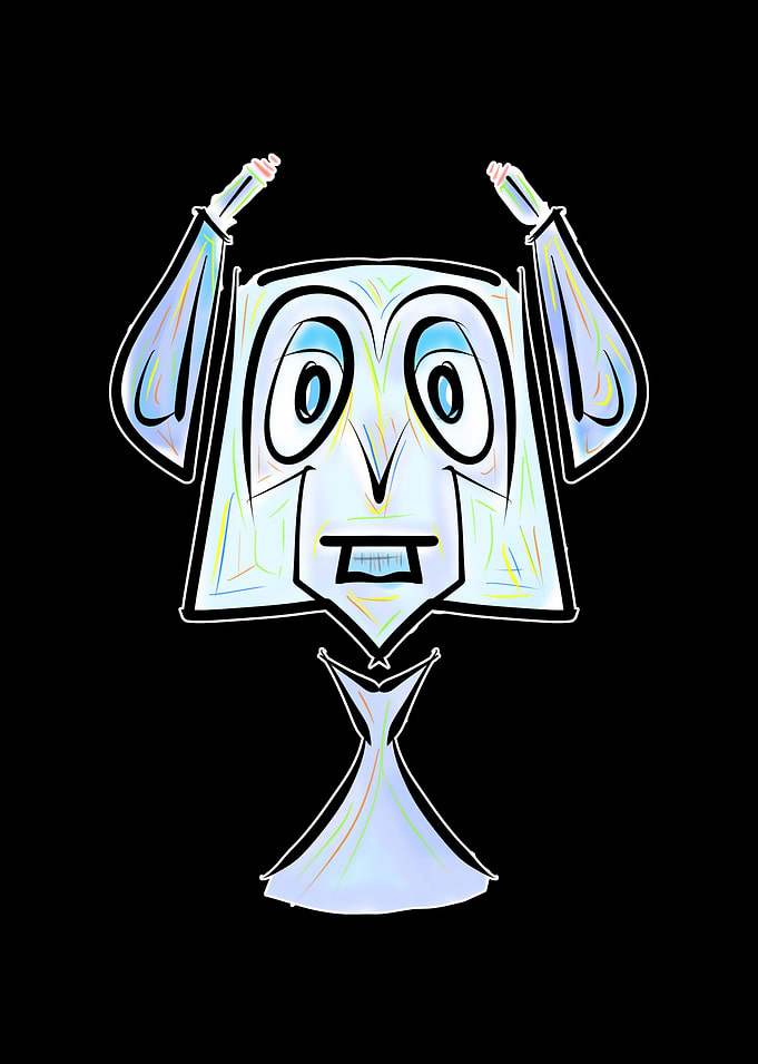 Blue Robot