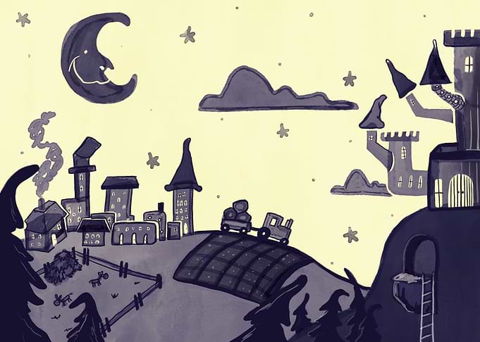 Castle night