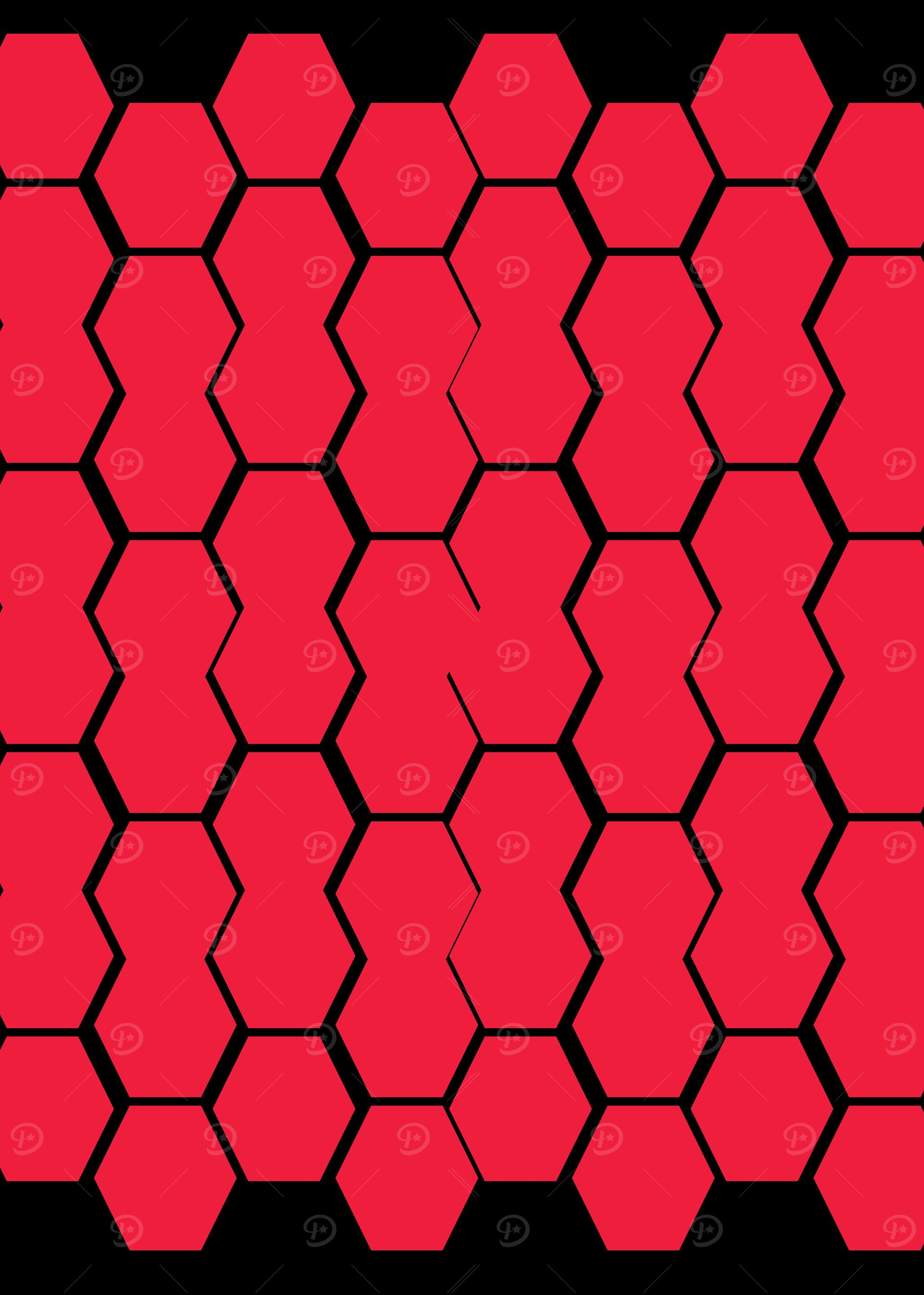 Design blocks red Honey
