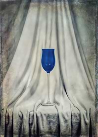 Blue cup, or maybe the Grial...