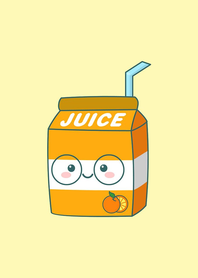 Kawaii Orange Juice