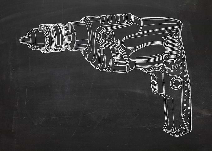 Electric Drill - Drawing
