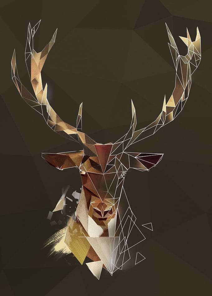 Deer Antlers - sketch