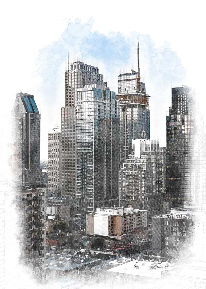 Downtown Montreal Canada