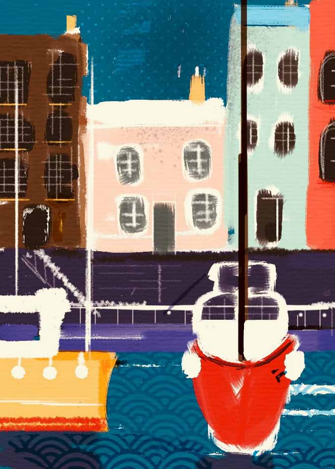 Boats In A Harbour