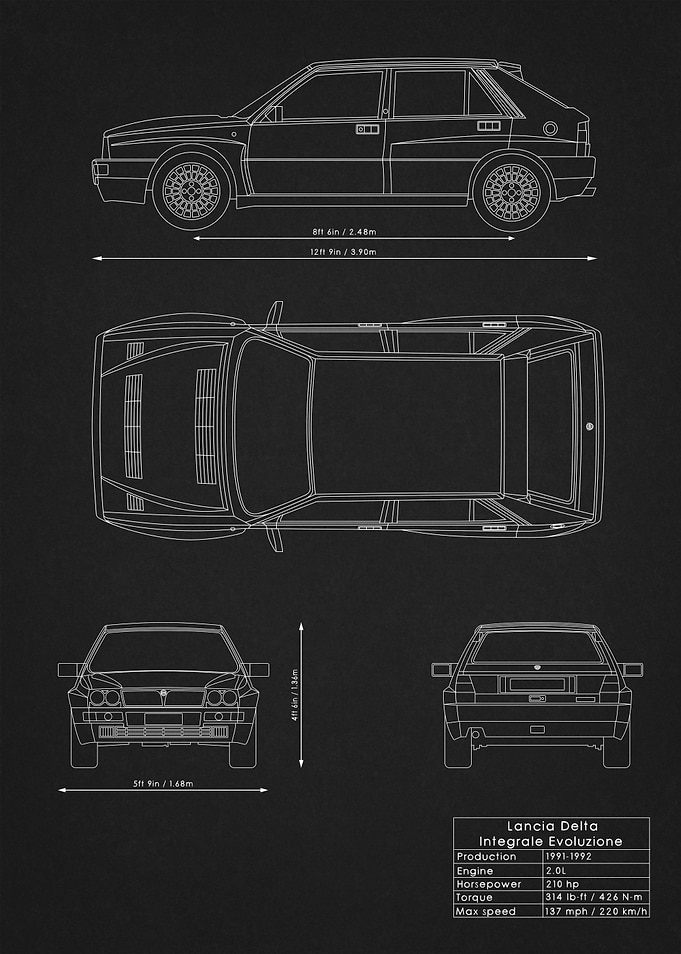 Lancia Delta Integrale Evo