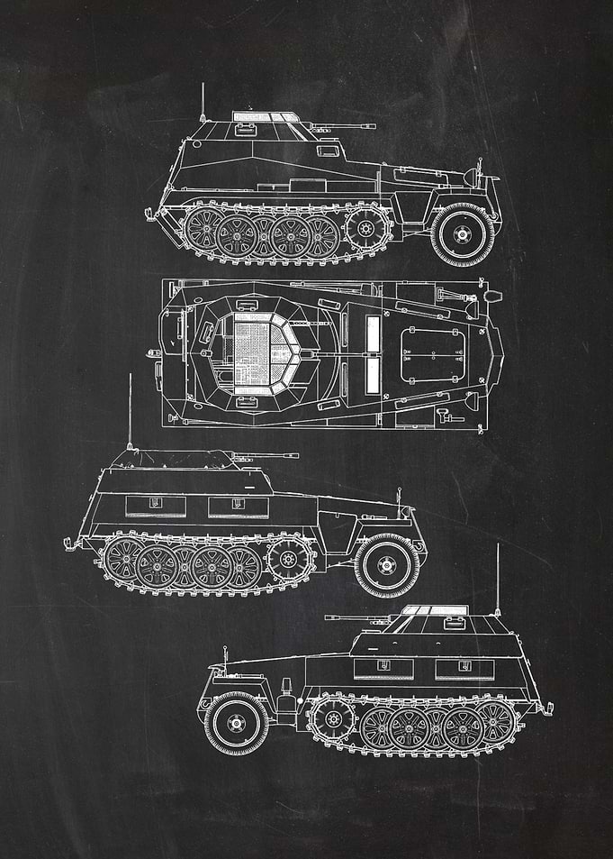 . 250 Light Armoured Halftrack