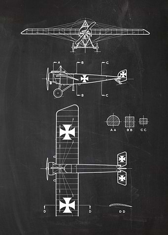 Pfalz E.I Single-Seat Monoplane Fighter