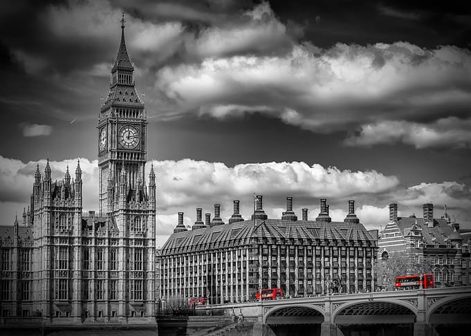 LONDON Big Ben and Red Bus