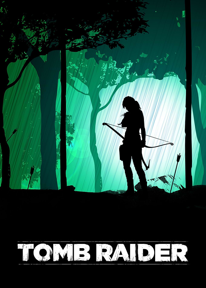 Minimalist Tomb Raider