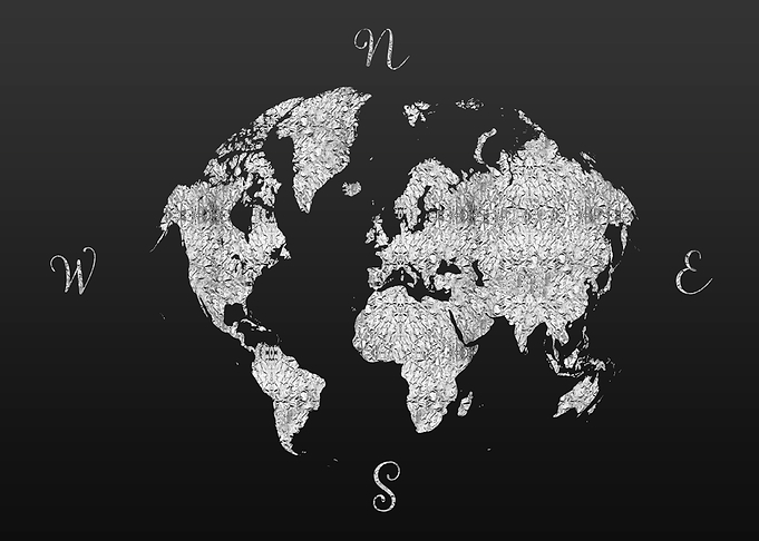 GRAPHIC ART World Map