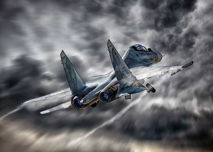 Russian Air Force Sukhoi SU-30