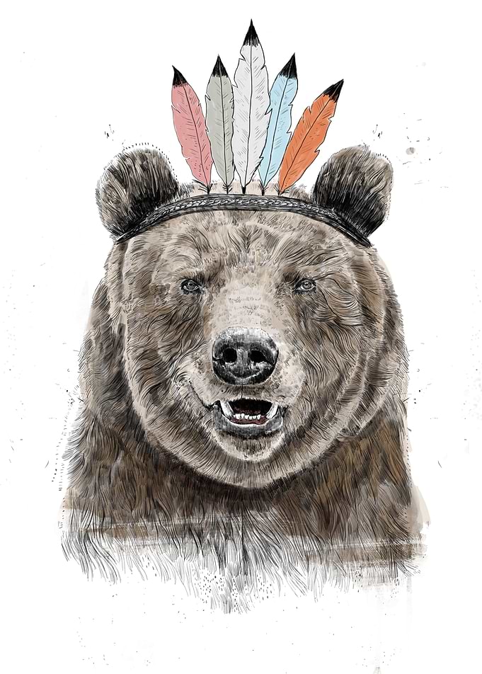 Festival bear