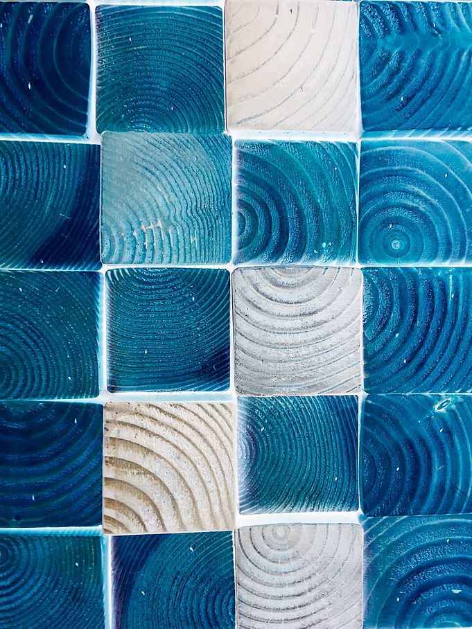 blue and white wood pattern background