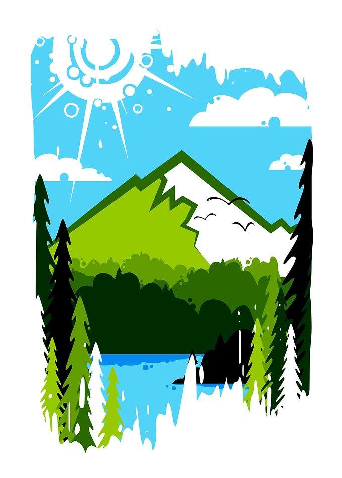 Mountainscape Paint Strike
