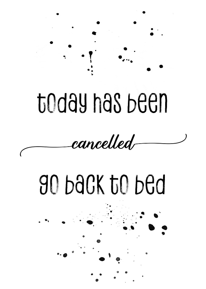 Today has been cancelled