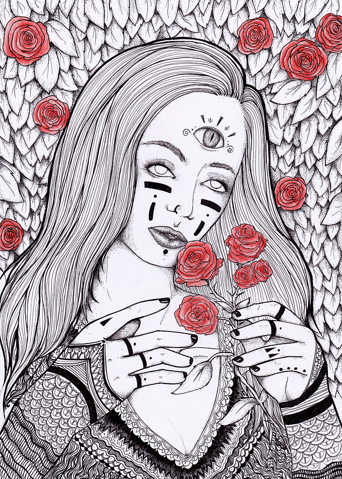 blind rose
