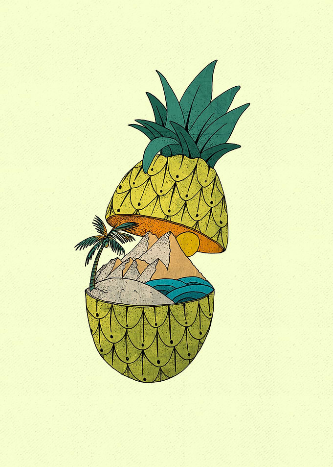 tropical island