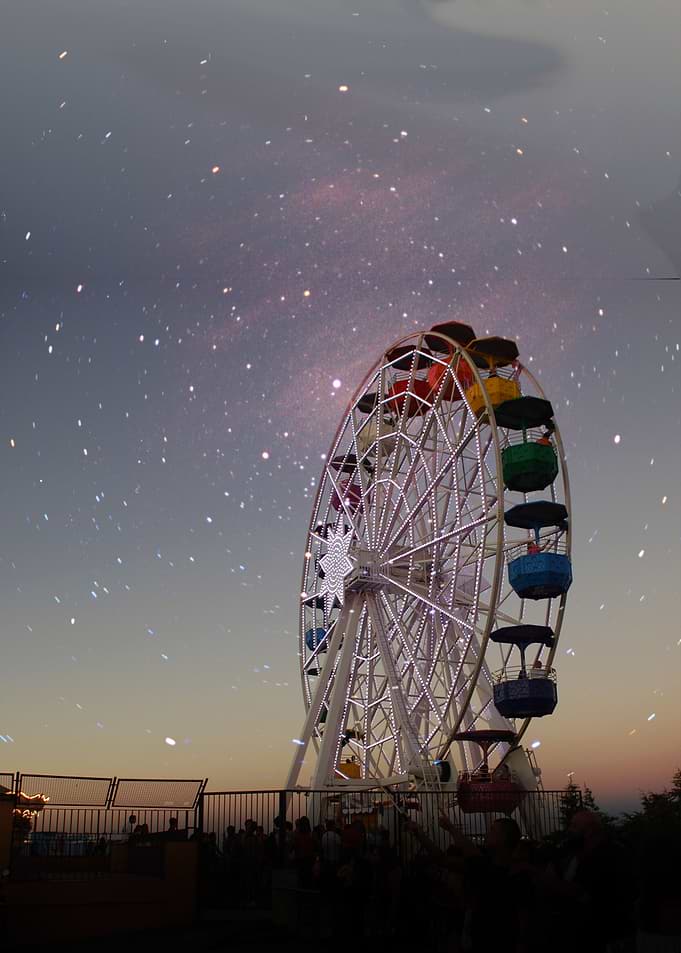Tibidabo bello y hermoso Tibidabo