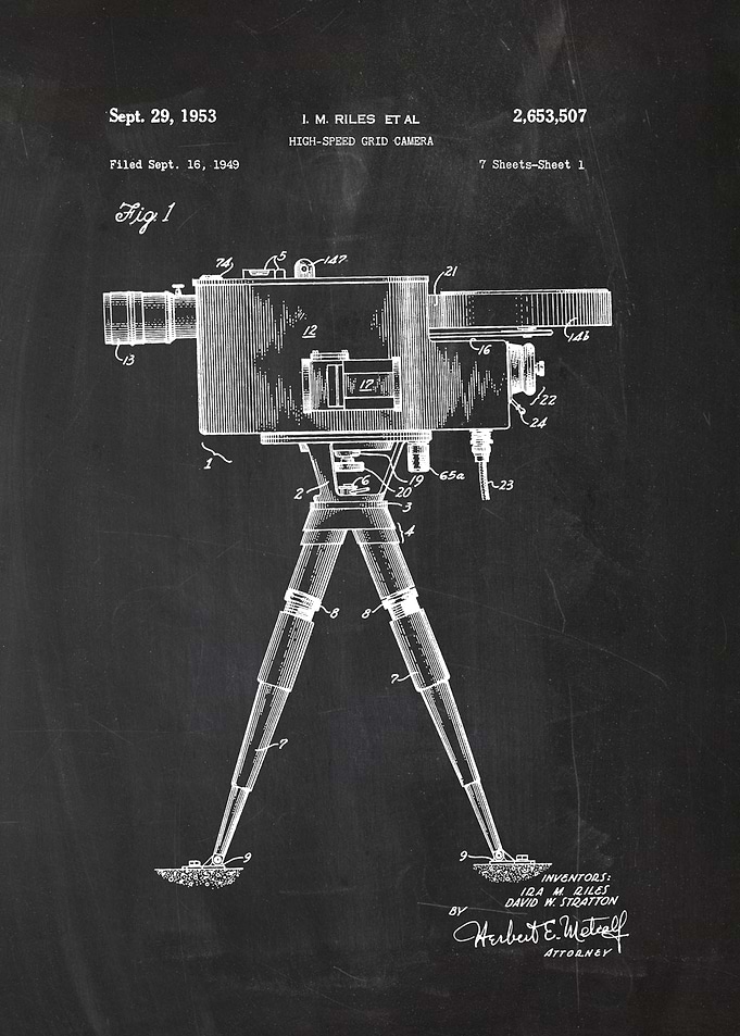 1949 High-Speed Grid Camera