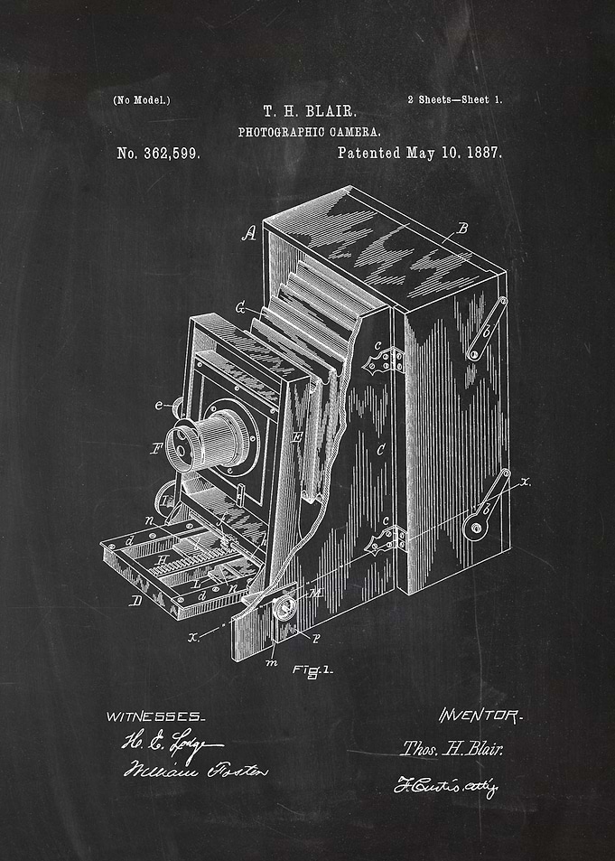1887 Photographic Camera