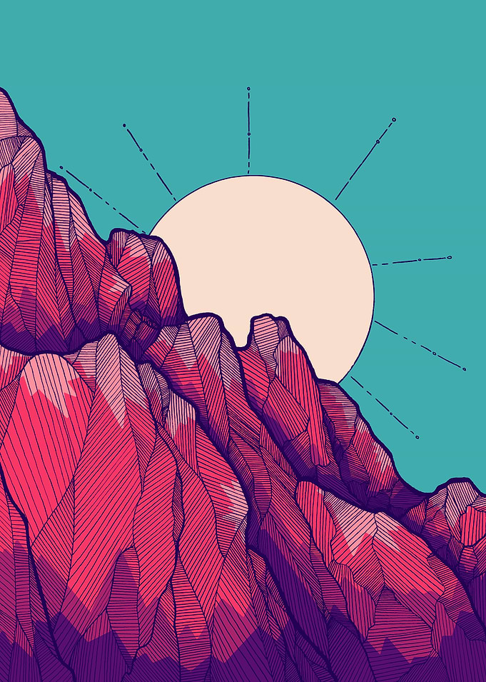The Rose red peak