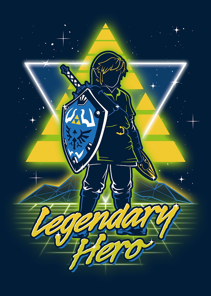 Retro Legendary Hero