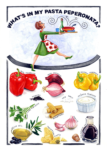 What's in my Pasta Peperonata?