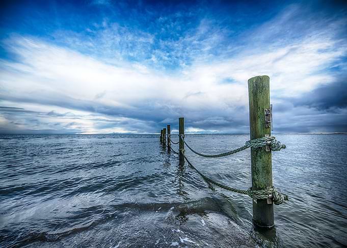Poles in the Sea