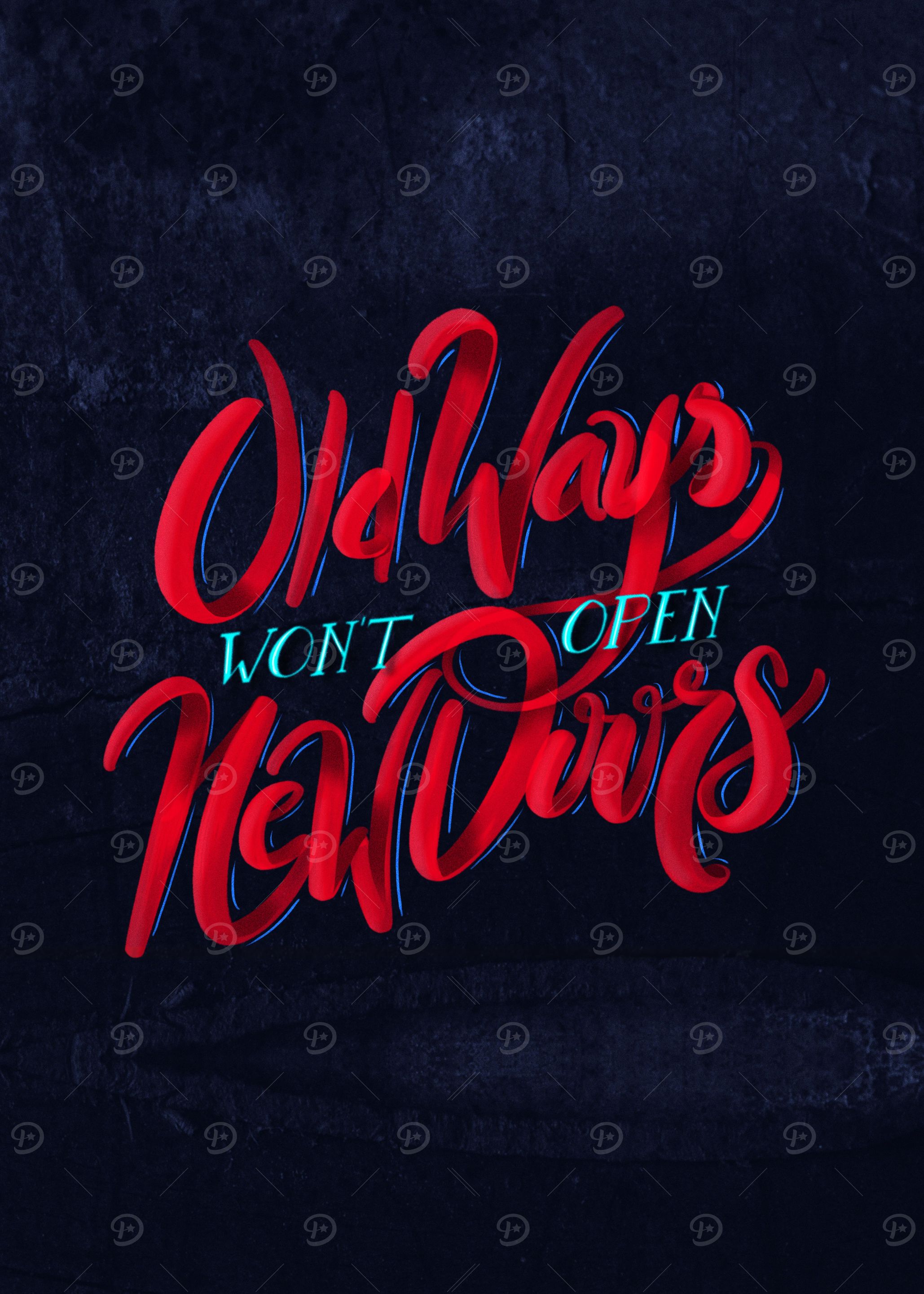Old ways won't open new doors