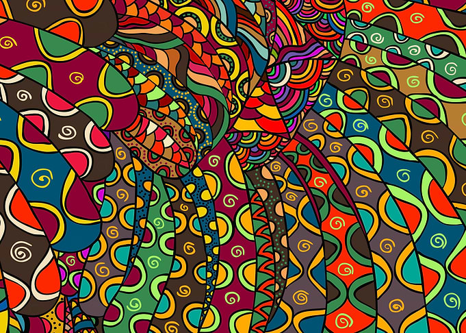 African Style No13, Tribal