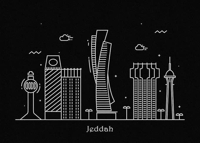 Jeddah Skyline, Arabia