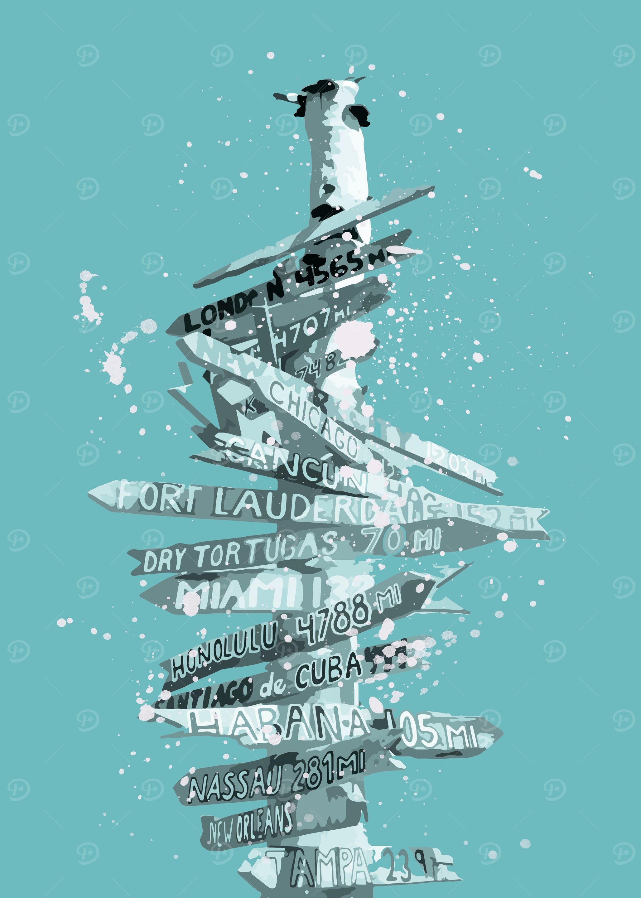 SIGNPOST | turquoise