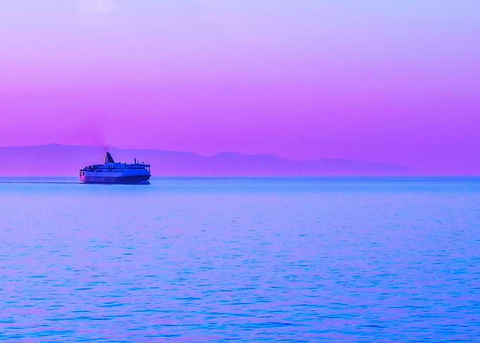 Pastel sea