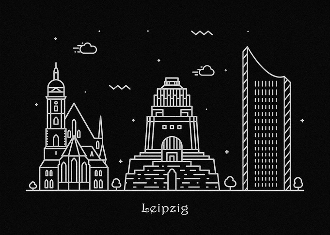 Leipzig Skyline, Germany