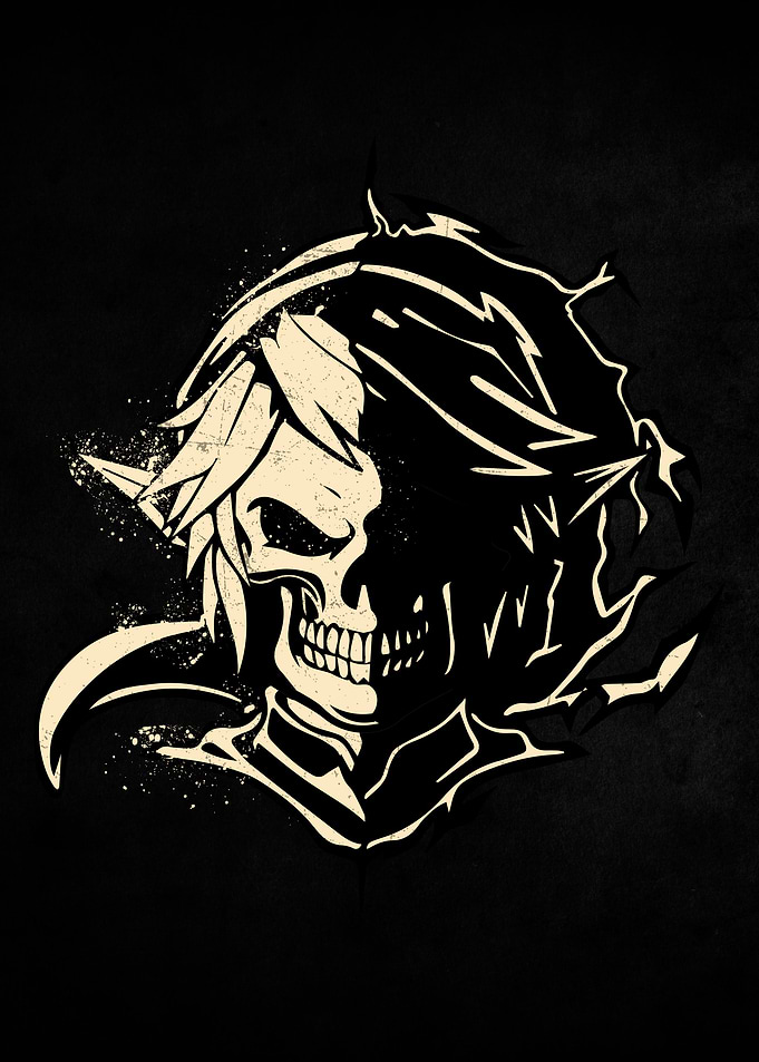 Zelda Skull Face