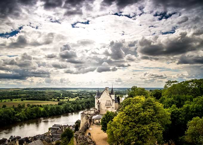 Clouds over the Loire