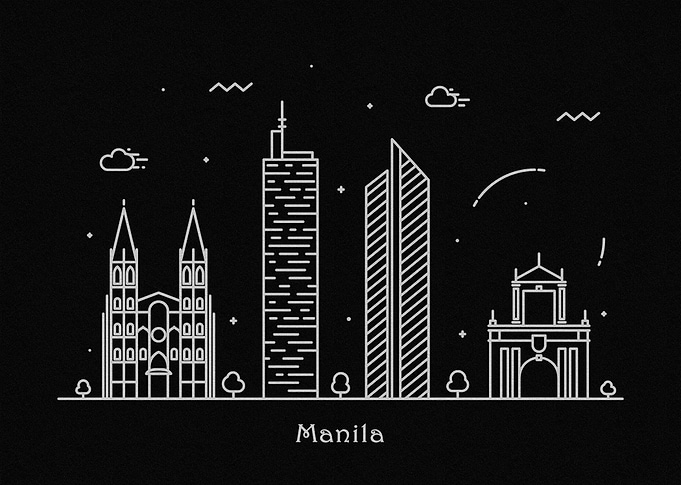 Manila Skyline Philippines