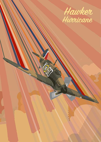 Hawker Hurricane Pop Art