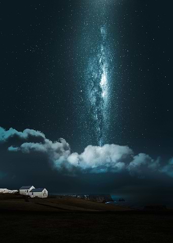 Foggy Milky Way